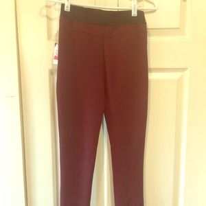 New Burgundy Leggings
